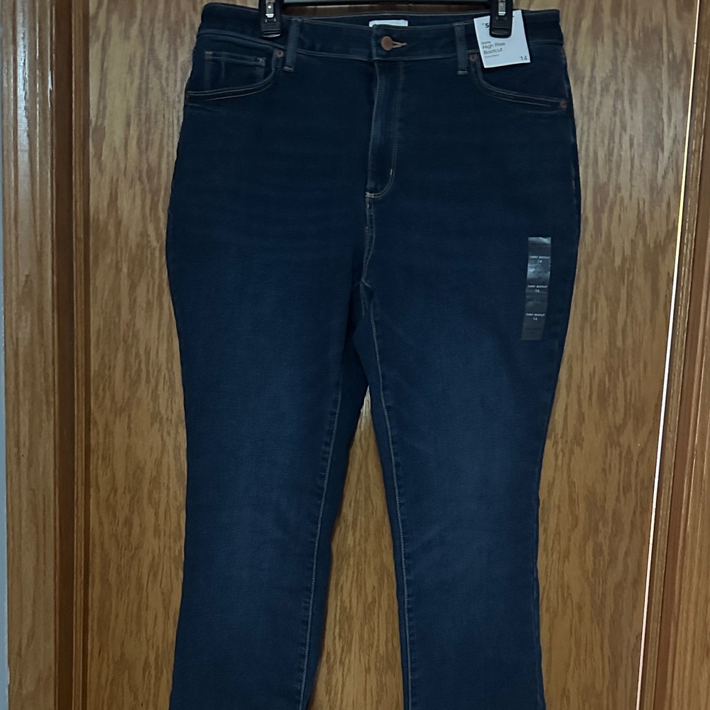 Sonoma Women's Deep Indigo Boot Cut Jeans